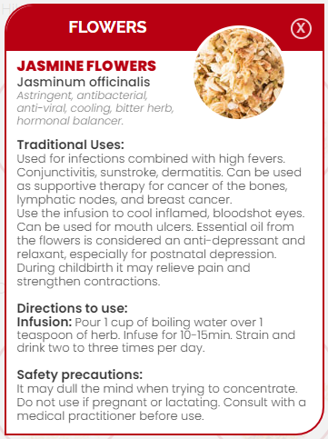PHARMA GERMANIA - Jasmine Flowers - 50g | One Life Health