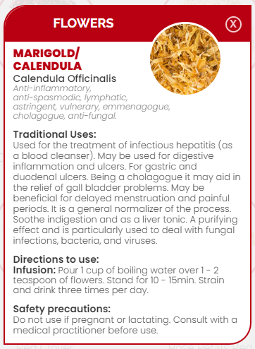 PHARMA GERMANIA - Marigold Pot Calendula Flowers - 50g | One Life Health
