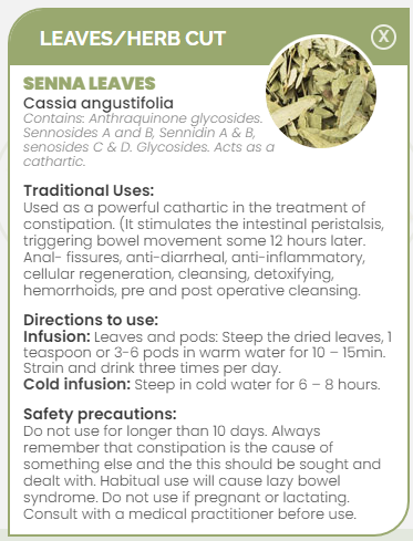 PHARMA GERMANIA - Senna Leaves - 100g | One Life Health