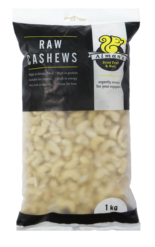 ALMANS - Cashews Raw - 1kg | One Life Health