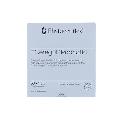 PHYTOCEUTICS - Ceregut Probiotic - 30 Sachets | One Life Health