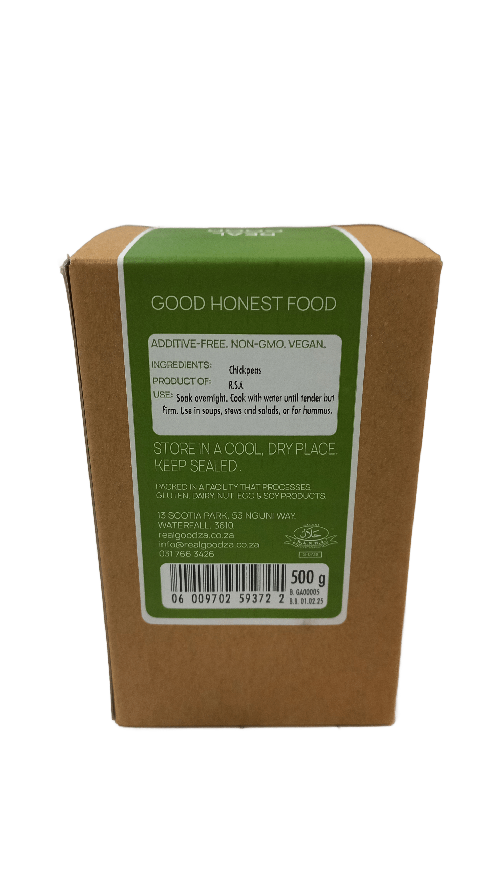 REAL GOOD - Chickpeas - 500g | One Life Health
