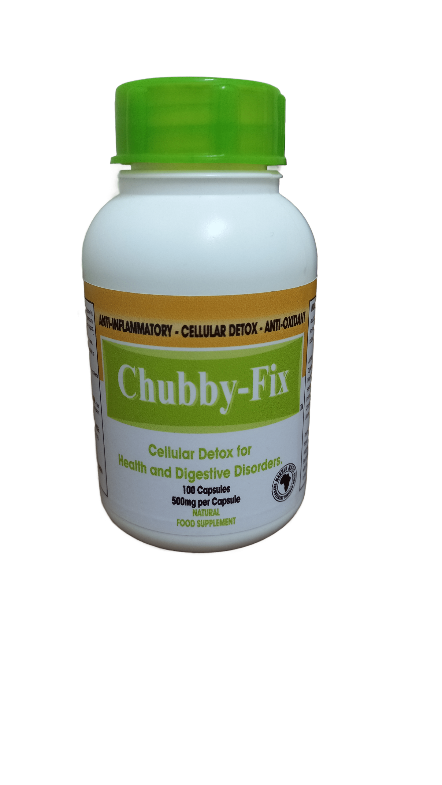 MAKULU MUTIS - Chubby Fix 500mg - 100 Capsules | One Life Health