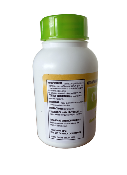 MAKULU MUTIS - Chubby Fix 500mg - 100 Capsules | One Life Health