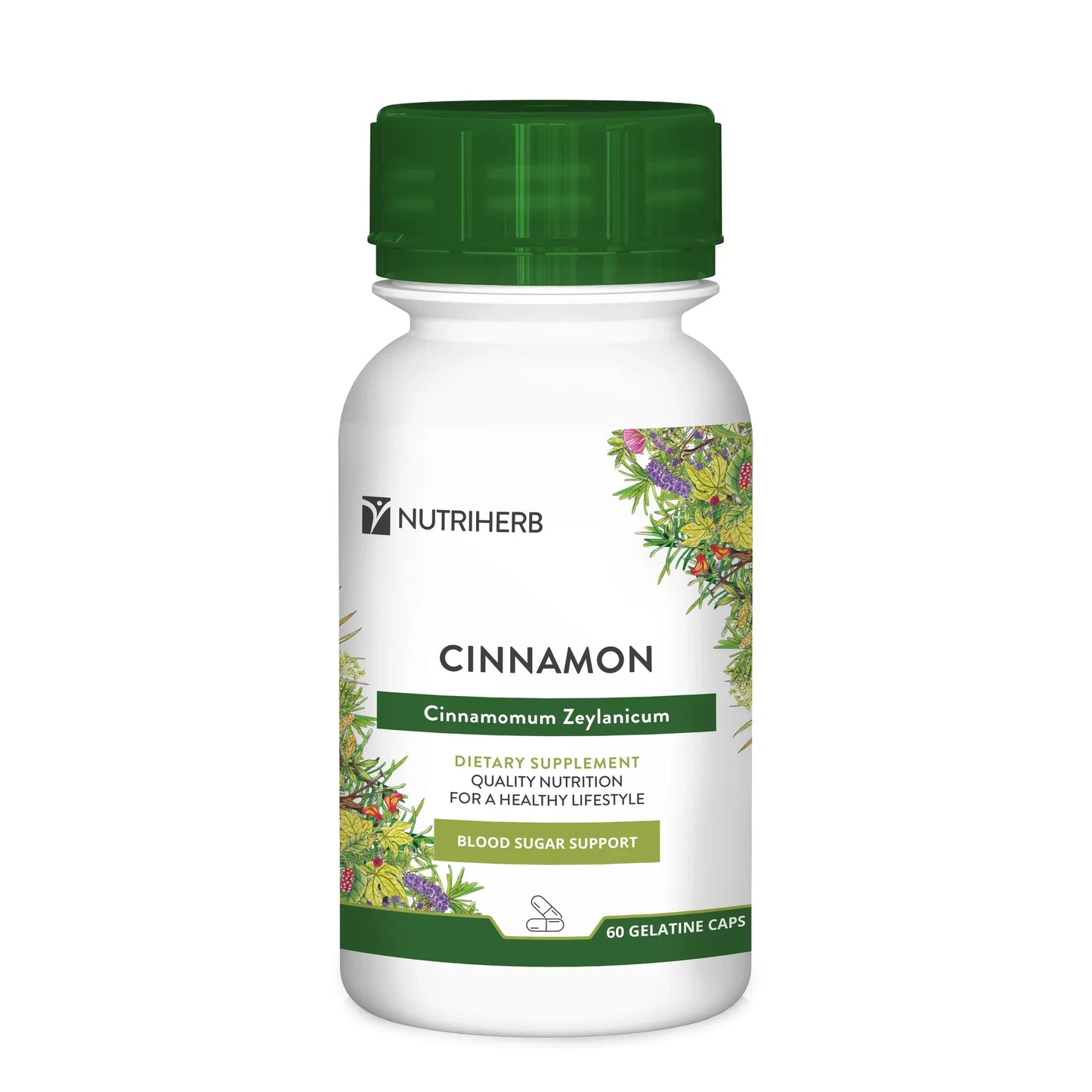 NUTRIHERB - Cinnamon 60 Capsules | One Life Health