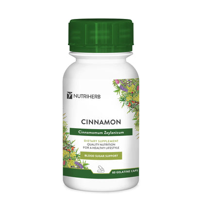 NUTRIHERB - Cinnamon 60 Capsules | One Life Health