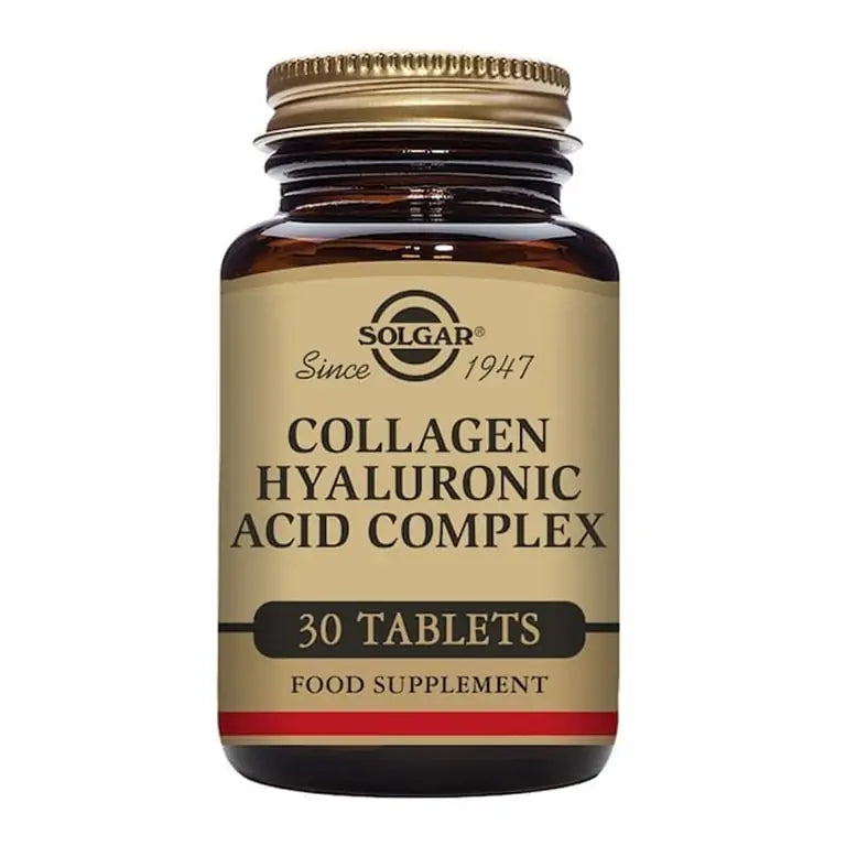 SOLGAR - Collagen Hyaluronic Acid Complex - 30 Tablets | One Life Health