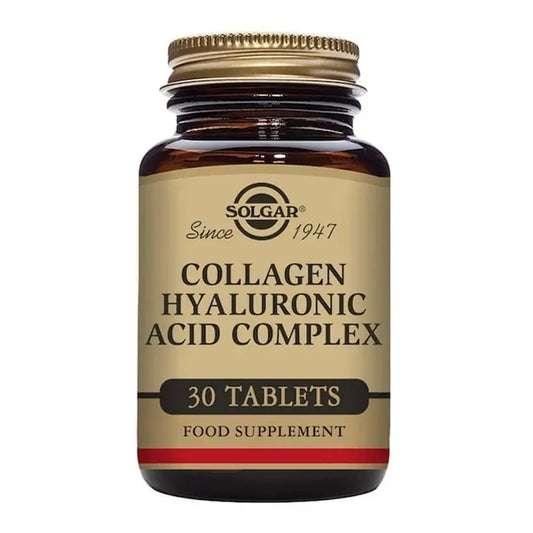 SOLGAR - Collagen Hyaluronic Acid Complex - 30 Tablets | One Life Health