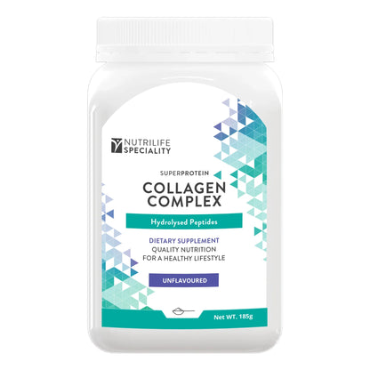 NUTRILIFE - Hydrolysed Collagen Peptides Complex Plain 185g | One Life Health