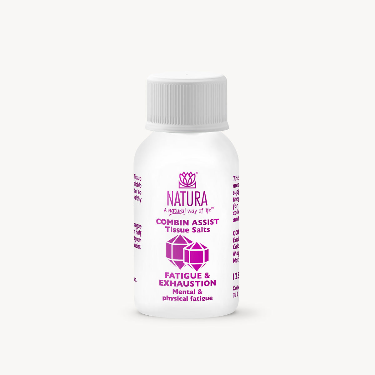 NATURA - Combin Assist Fatigue and Exhaustion - 125 Tablets | One Life Health
