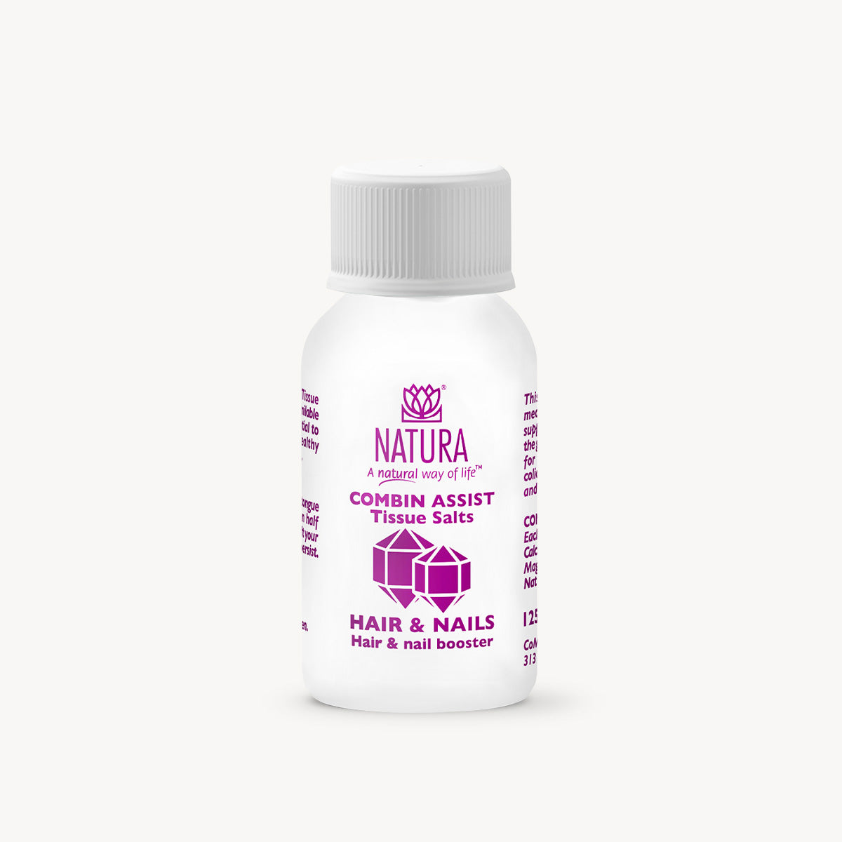 NATURA - Combin Assist Hair and Nails - 125 Tablets | One Life Health