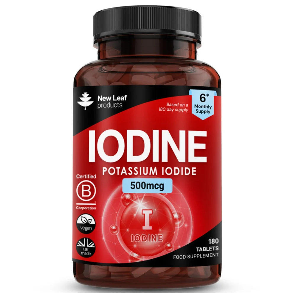 NEW LEAF - Iodine - 180 Tablets