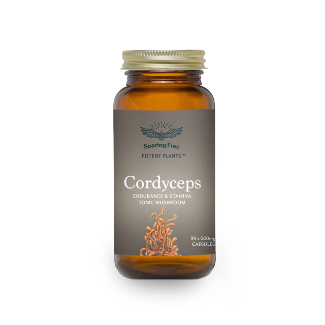 SOARING FREE SUPERFOODS - Organic Cordyceps - 90 Capsules | One Life Health