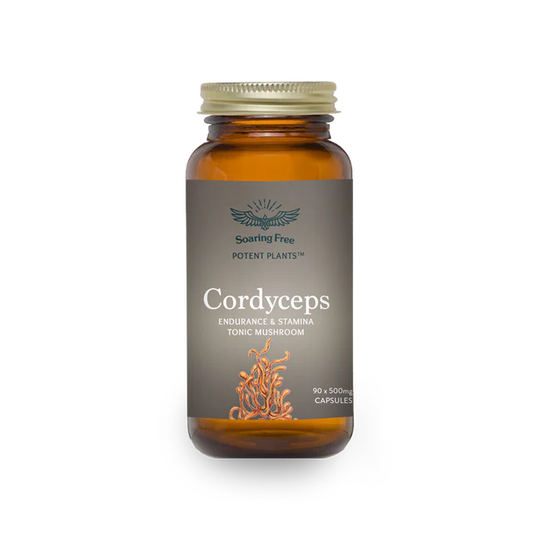SOARING FREE SUPERFOODS - Organic Cordyceps - 90 Capsules | One Life Health