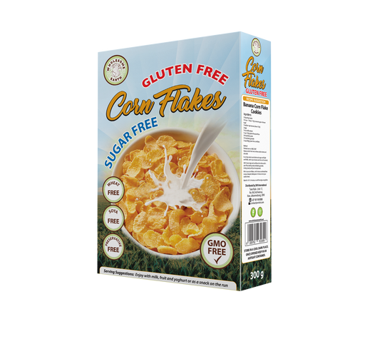 WHOLESOME EARTH - Cornflakes Gluten Free & Sugar Free - 300g | One Life Health