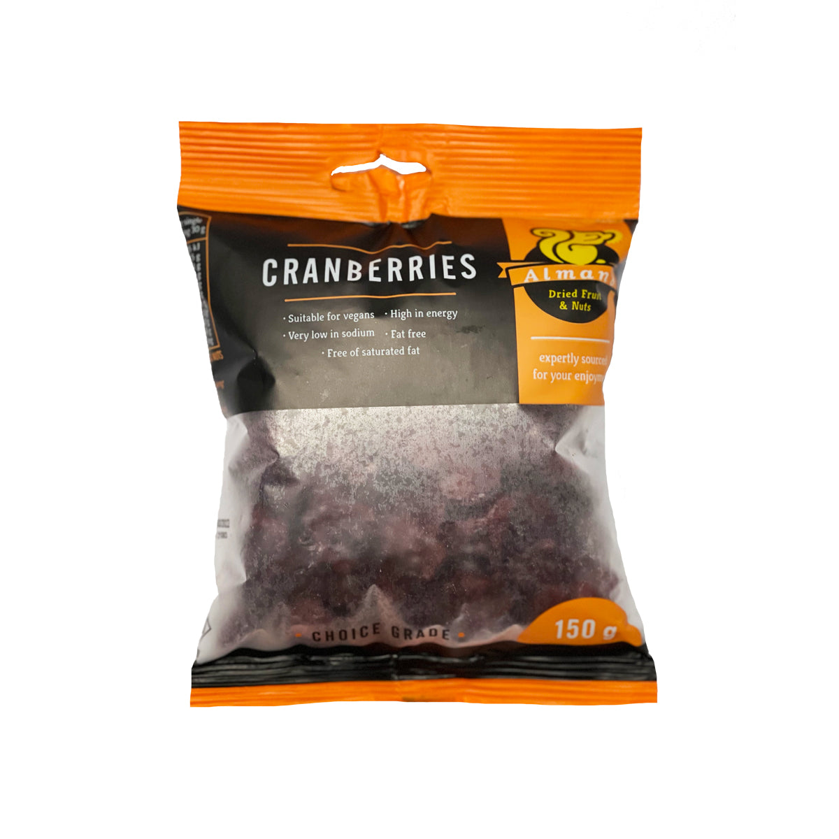 ALMANS - Cranberries - 150g | One Life Health