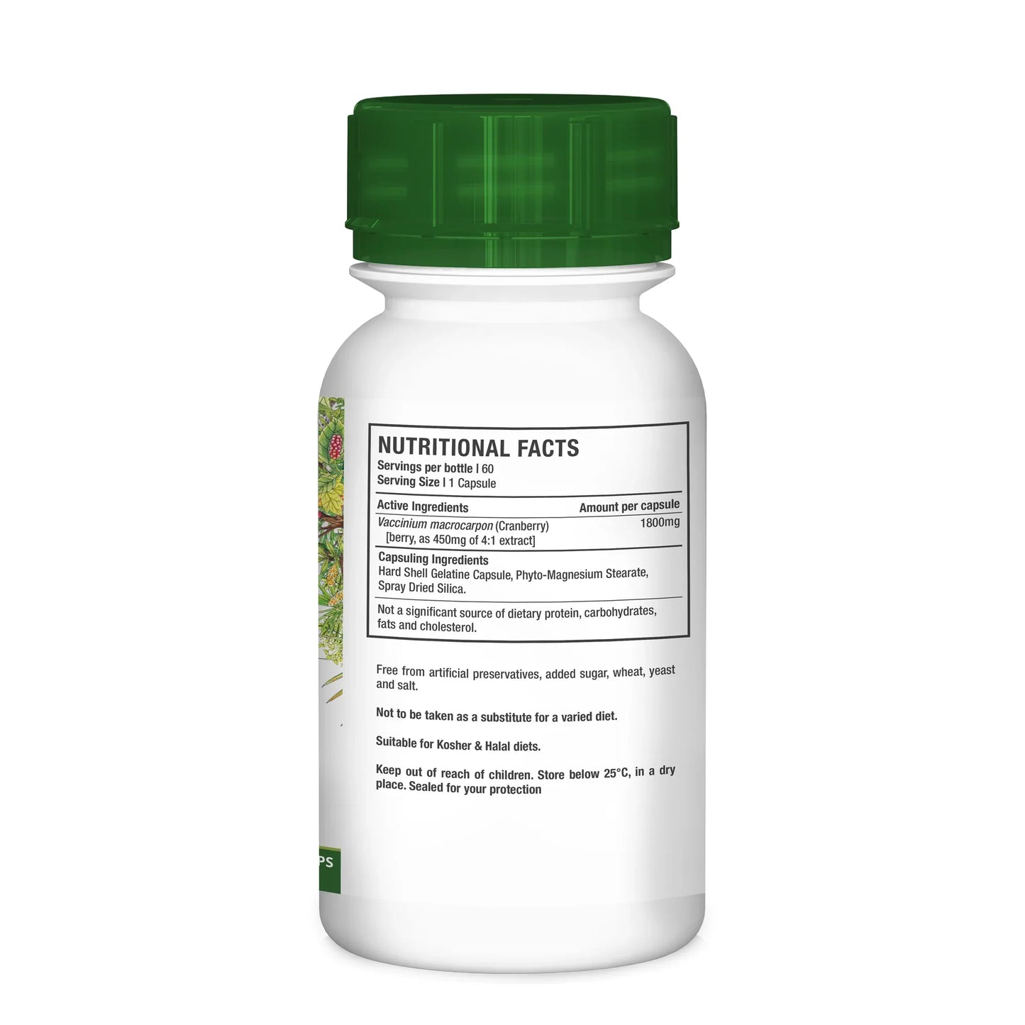 NUTRIHERB - Cranberry 60 Capsules | One Life Health