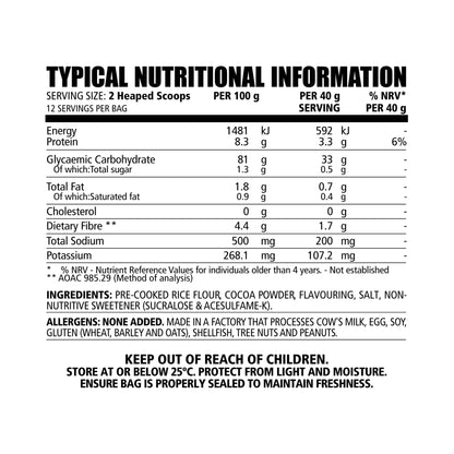 NPL - Cream of Rice Salted Caramel - 500g | One Life Health
