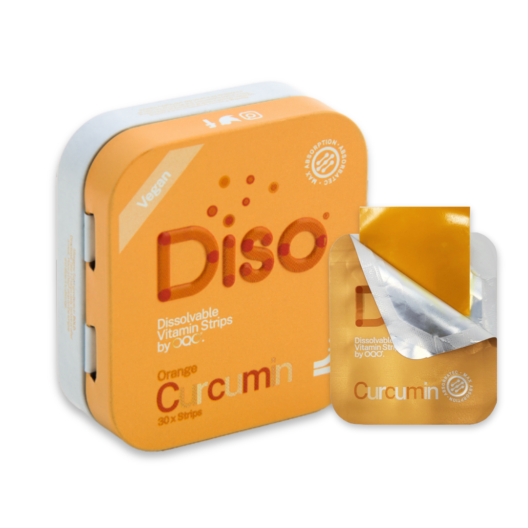 DISO - Curcumin with Orange- 30 Dissolvable Strips | One Life Health