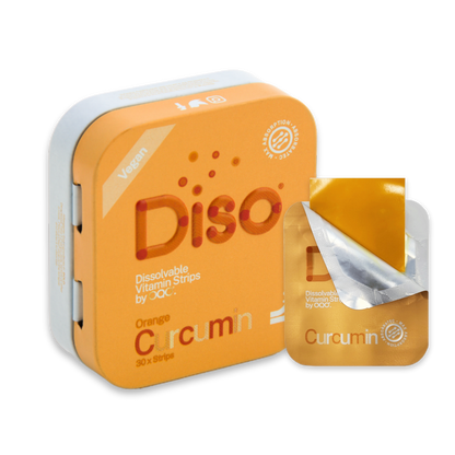 DISO - Curcumin with Orange- 30 Dissolvable Strips | One Life Health