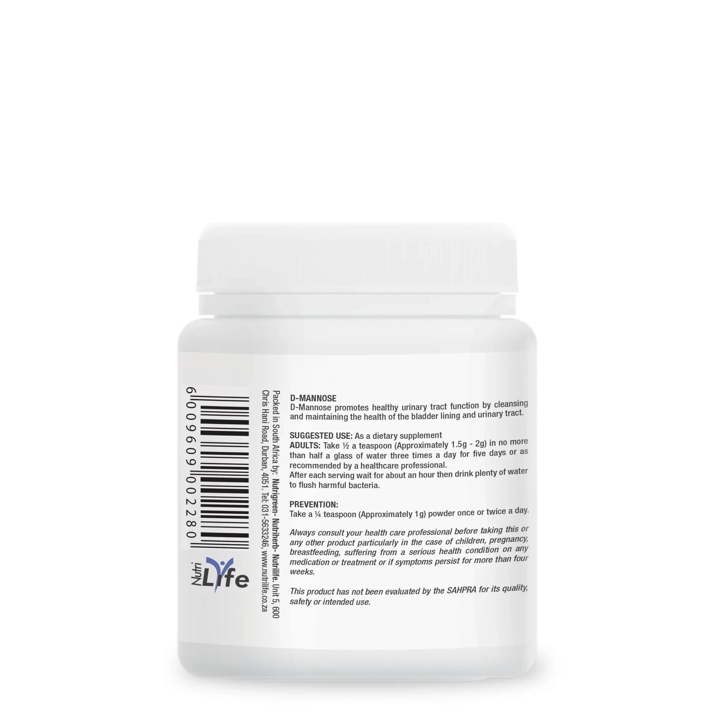 NUTRILIFE - D-Mannose 50g Powder | One Life Health