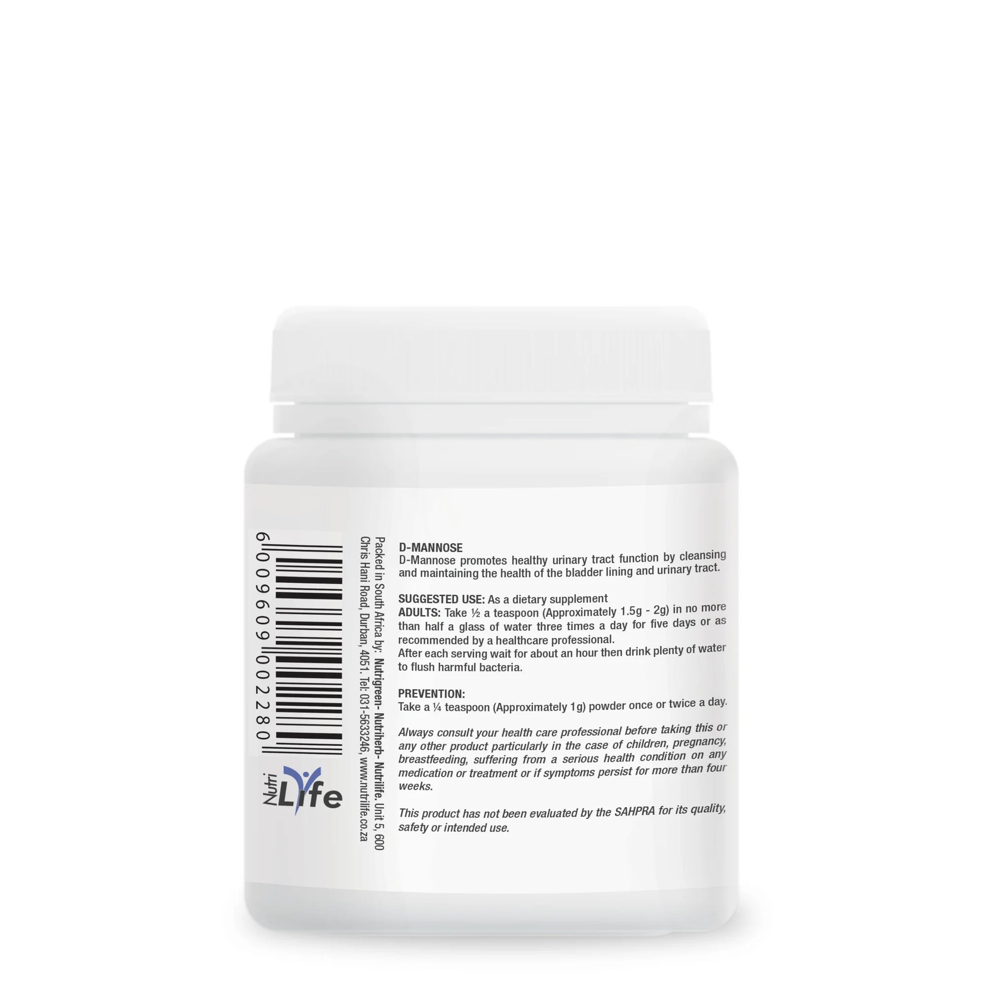 NUTRILIFE - D-Mannose 50g Powder | One Life Health