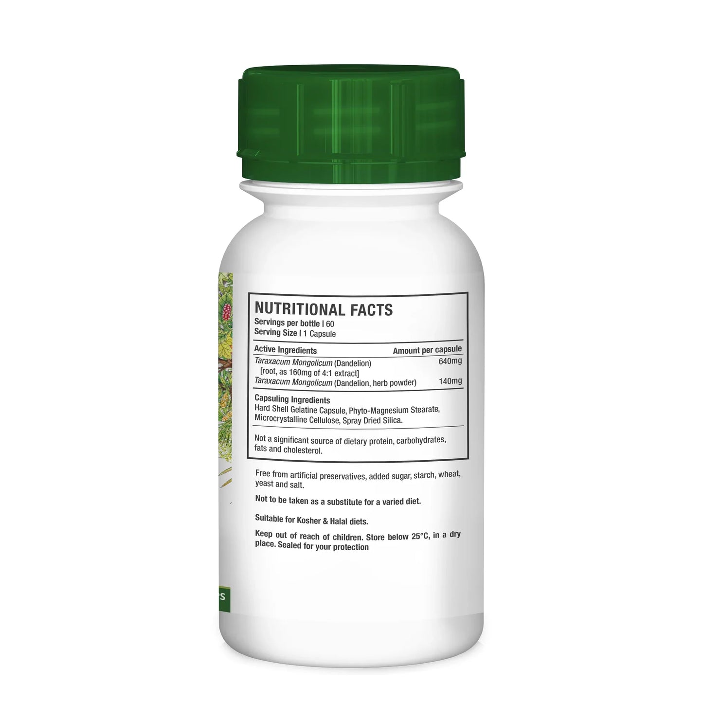 NUTRIHERB - Dandelion 60 Capsules | One Life Health