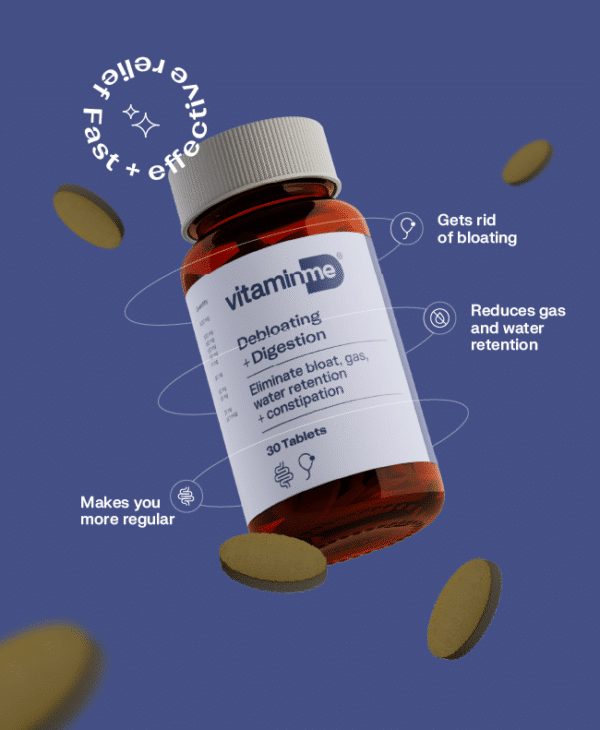 VitaminMe - Debloating + Digestion - 30 Tablets