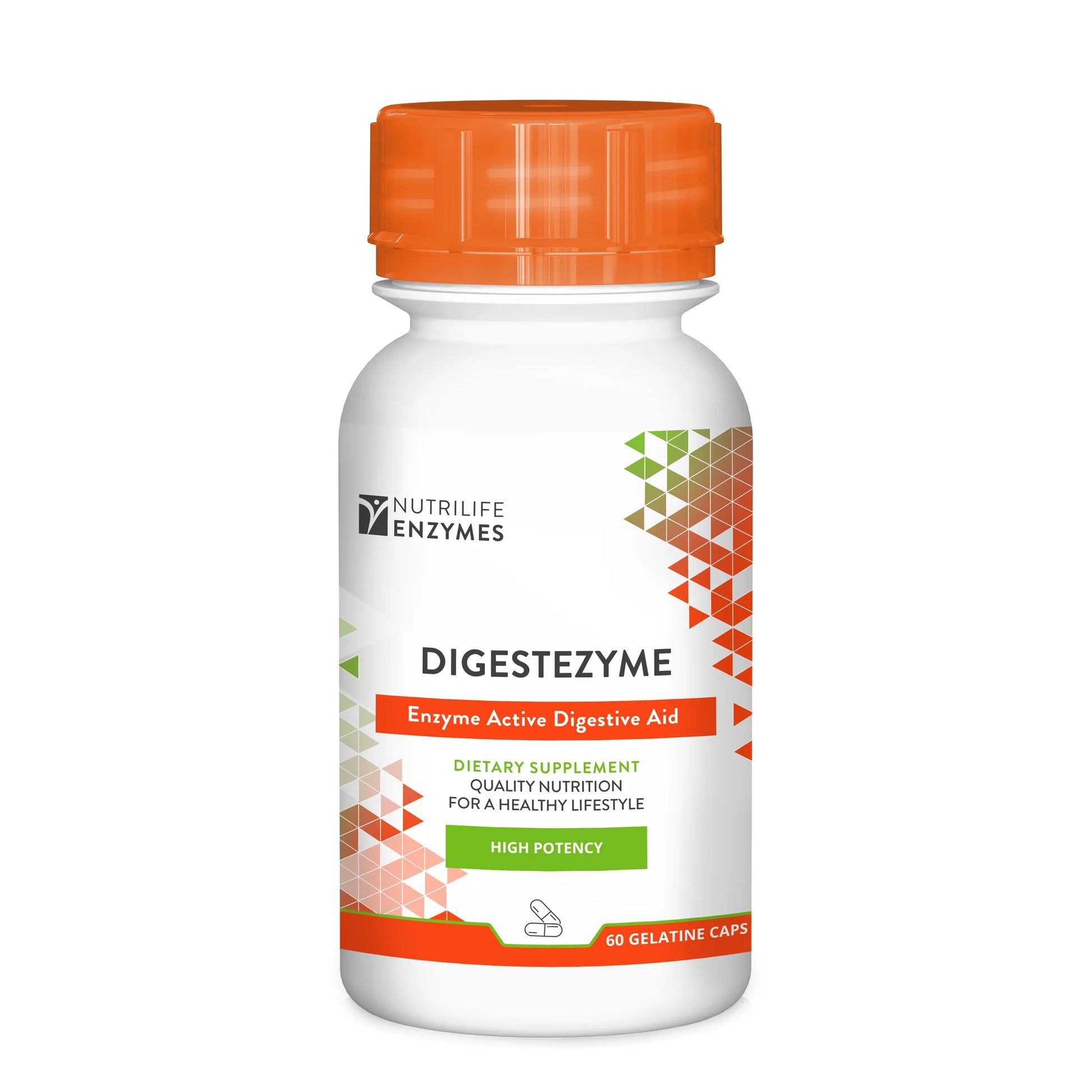 NUTRILIFE - Digestezyme High Potency - 60 Capsules | One Life Health