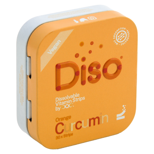 DISO - Curcumin with Orange- 30 Dissolvable Strips | One Life Health