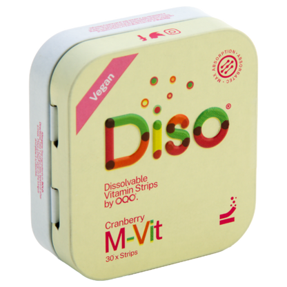 DISO - Multi-Vitamin with Cranberry - 30 Dissolvable Strips | One Life Health