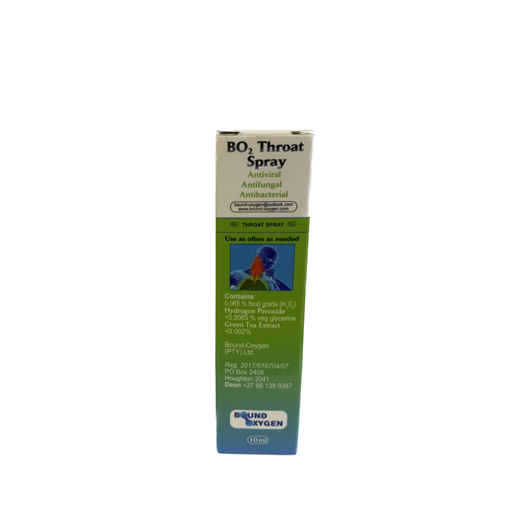 BOUND OXYGEN - BO2 Throat Spray - 10ml | One Life Health