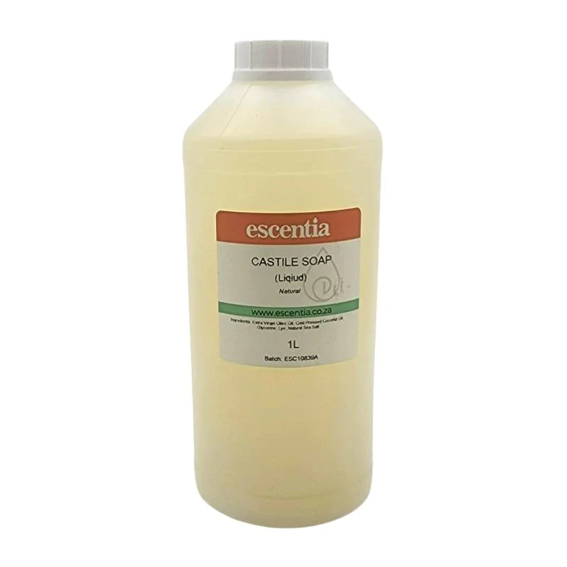 ESCENTIA - Pure Liquid Castile Soap - 1 Litre | One Life Health
