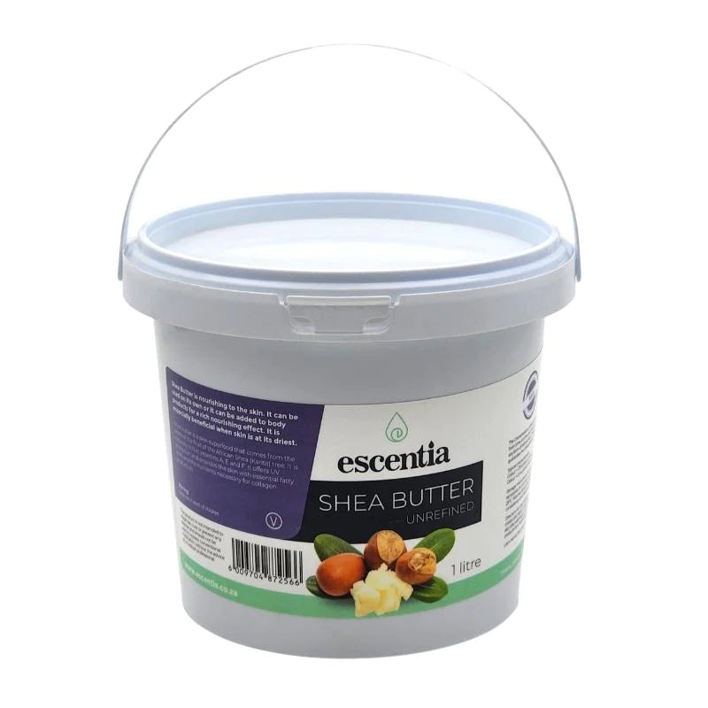ESCENTIA - Shea Butter - Unrefined- 1 Litre | One Life Health