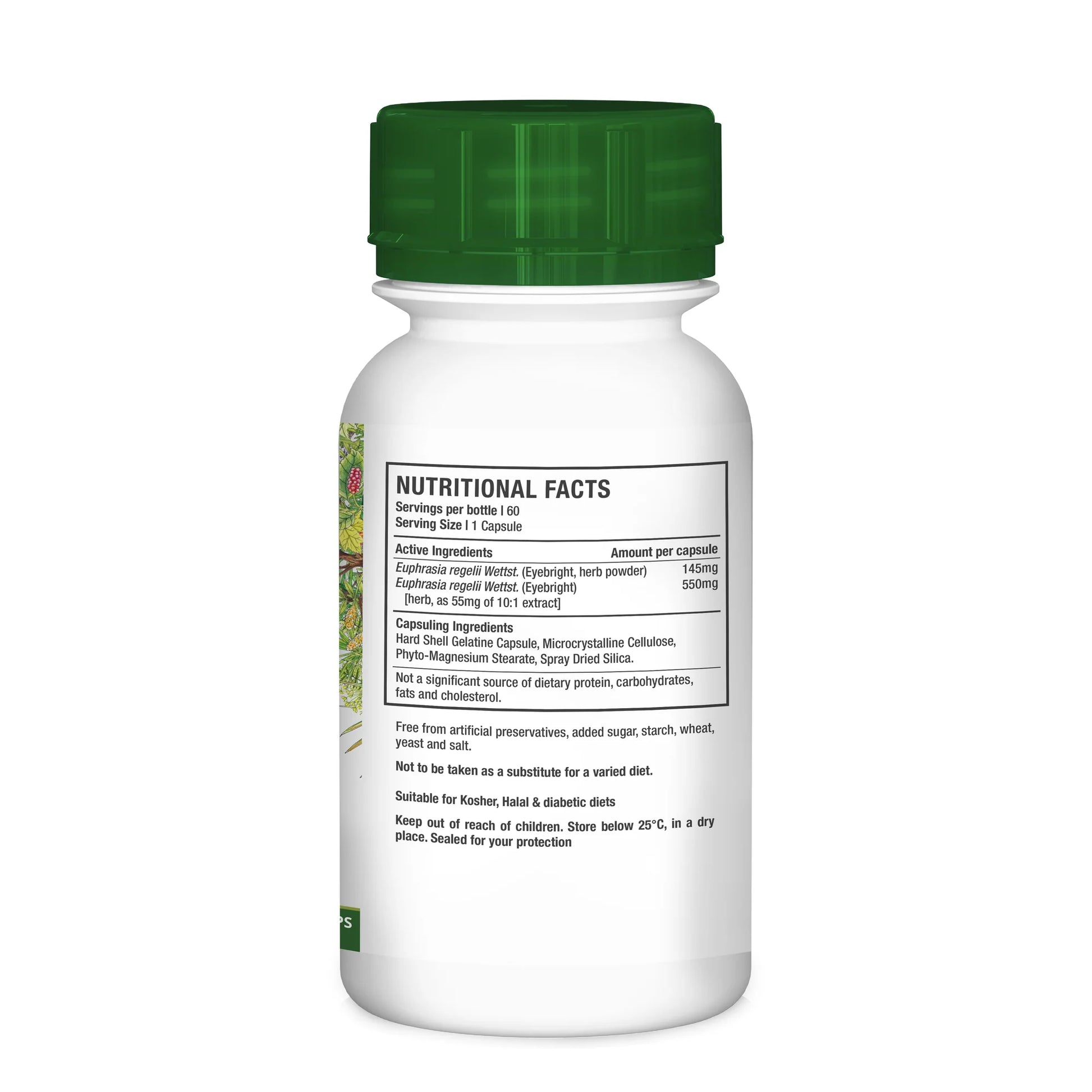 NUTRIHERB - Eyebright 60 Capsules | One Life Health