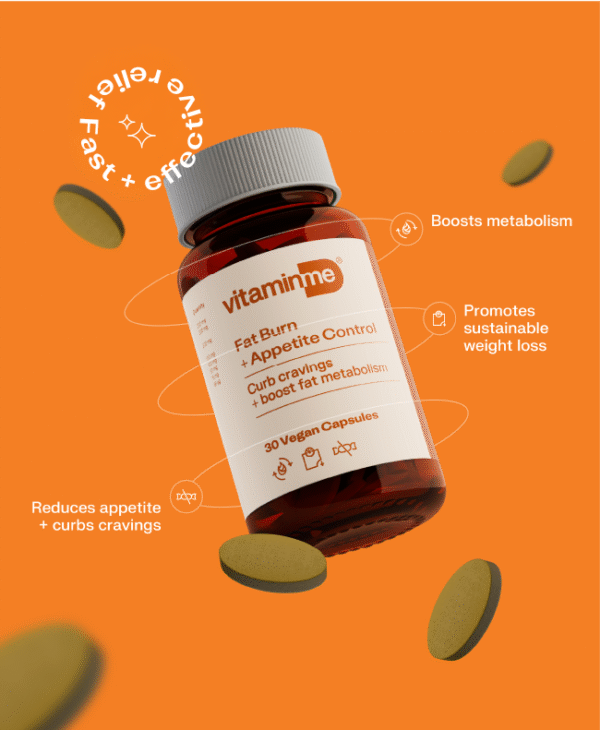 VitaminMe - Fat Burn + Appetite Control - 30 Veg Capsules