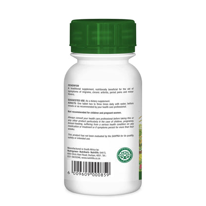 NUTRIHERB - Feverfew 60 Tablets | One Life Health