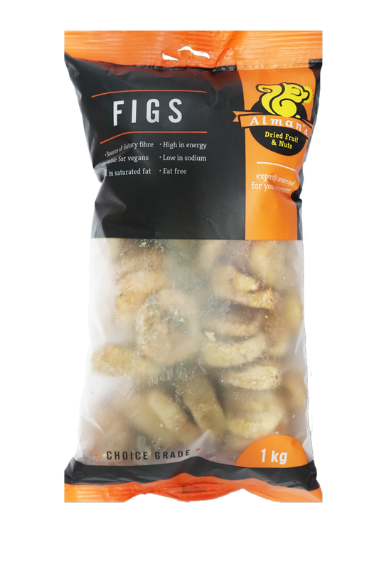 ALMANS - Dried Figs - 1kg | One Life Health