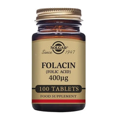 SOLGAR - Folacin 400ug - 100 Tablets