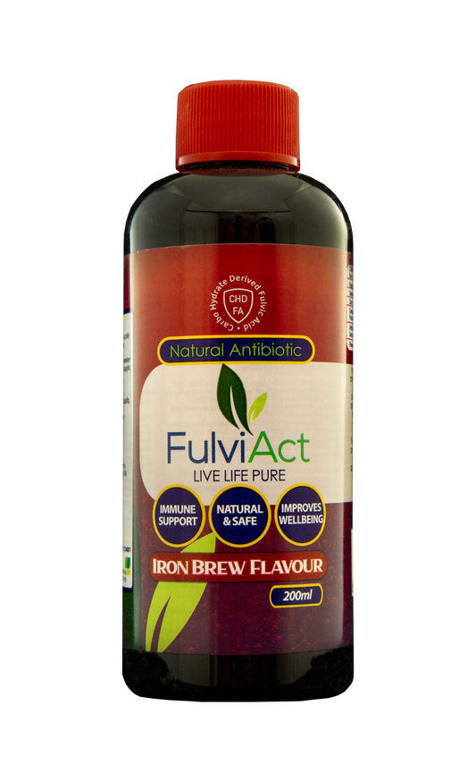 CREDENCE PHARMA - FulviAct Natural Antibiotic Syrup - Iron Brew Flavour 200ml | One Life Health