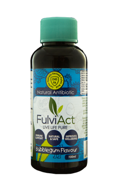CREDENCE PHARMA - FulviAct Natural Antibiotic Syrup - Bubblegum Flavour 100ml