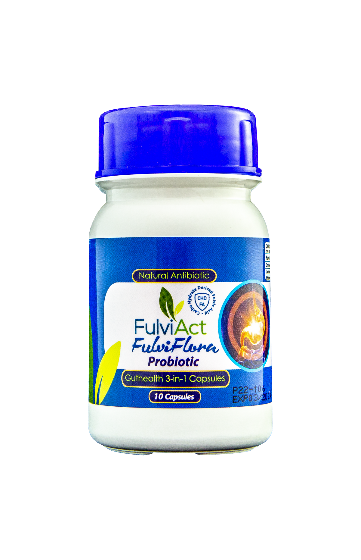 CREDENCE PHARMA - FulviAct FulviFlora Probiotic - 10 Capsules | One ...