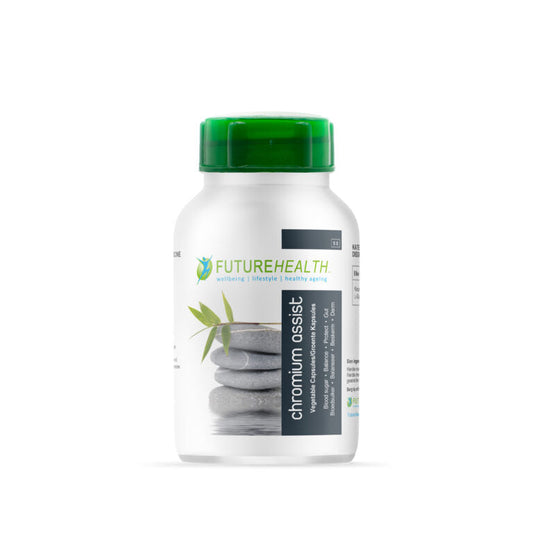 FUTUREHEALTH - Chromium Assist - 60 Veg Capsules | One Life Health