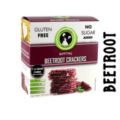 GRACIOUS BAKERS - Banting Cracker Beetroot - 100g