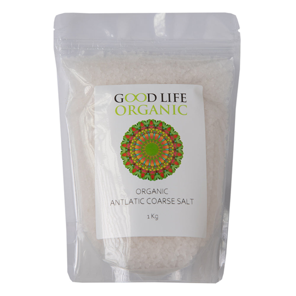 GOOD LIFE ORGANIC  - Atlantic Sea Salt Coarse – 1Kg | One Life Health