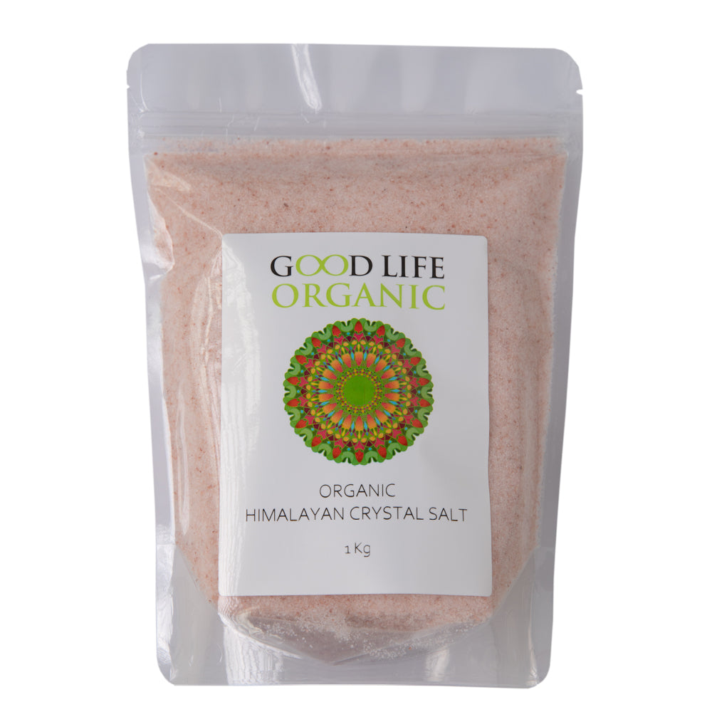 GOOD LIFE ORGANIC  - Himalayan Salt Crystals – 1Kg | One Life Health