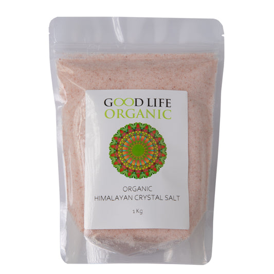 GOOD LIFE ORGANIC  - Himalayan Salt Crystals – 1Kg | One Life Health