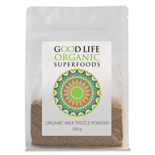 GOOD LIFE ORGANIC - Organic Milk Thistle Powder - 200g | One Life Health