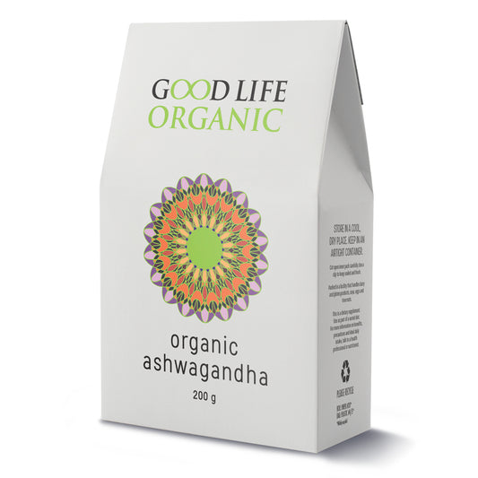 GOOD LIFE ORGANIC - Organic Ashwagandha Adaptogen – 200g | One Life Health
