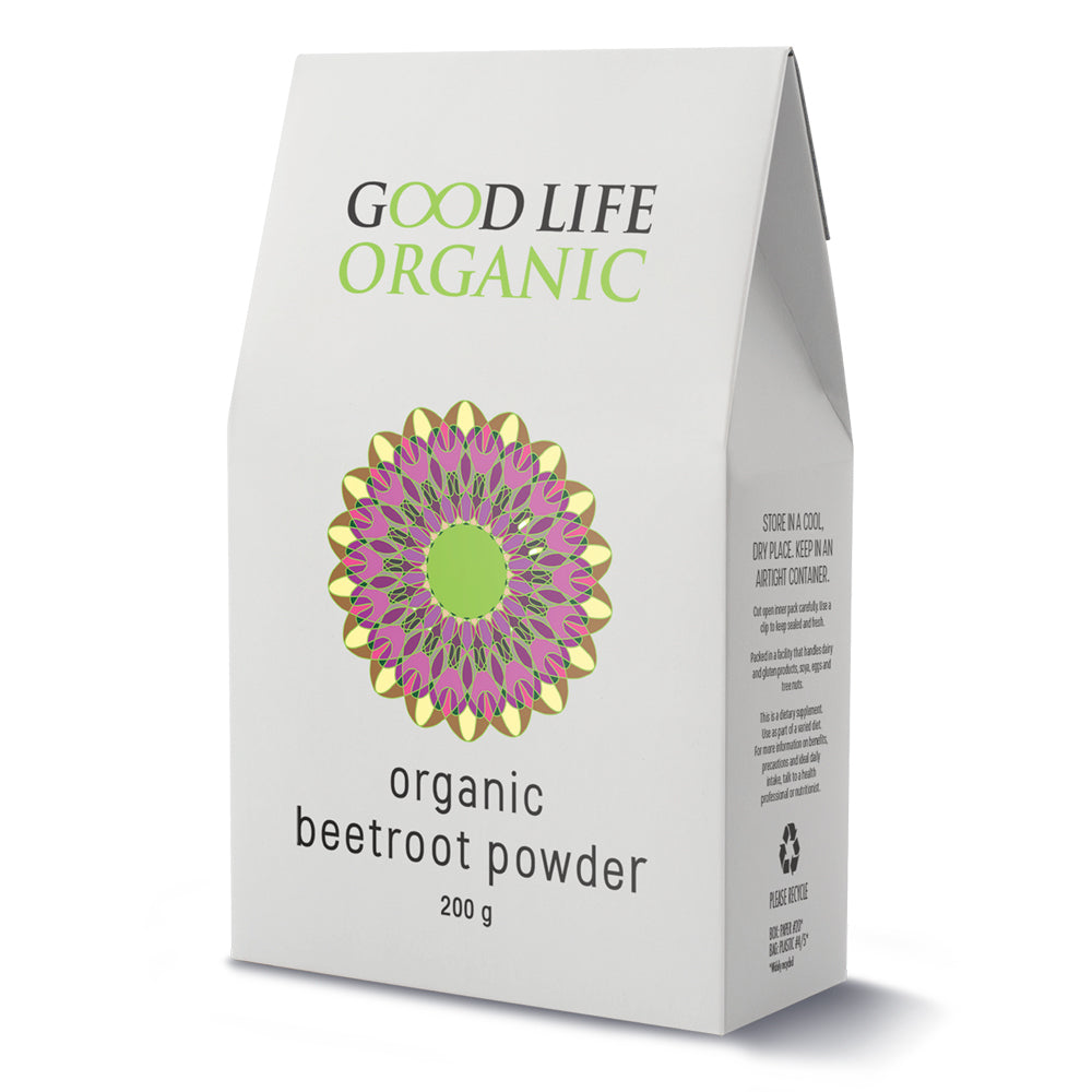 GOOD LIFE ORGANIC  - Organic Beetroot Powder - 200g | One Life Health